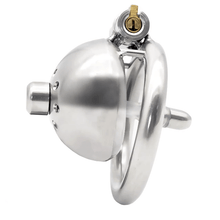 Load image into Gallery viewer, Reagan Male Chastity Device with Urethral Tube 0.98 inch long
