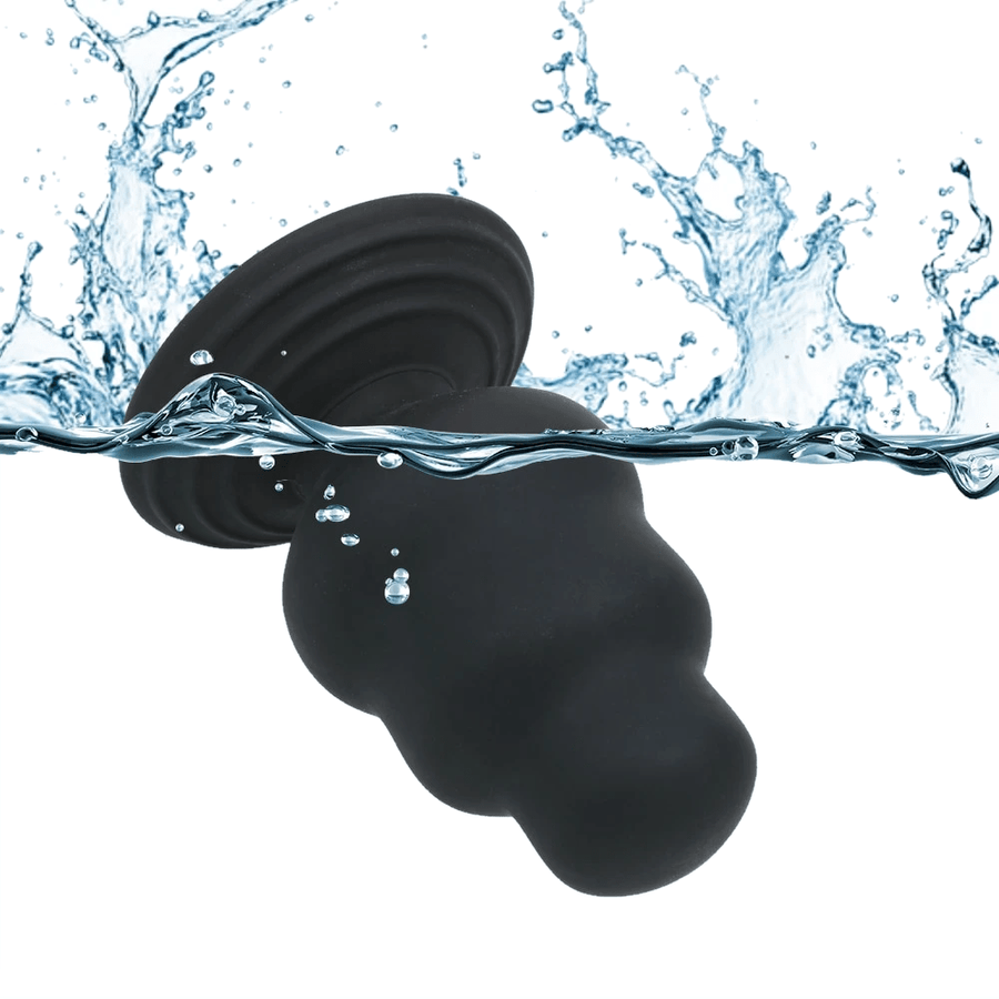 Triple Ripple 2 Inch Wide Butt Plug, gallery view 8