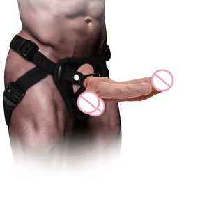 Hollow Pegging Dildo With Strap On Harness