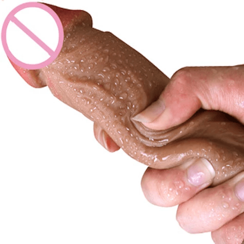 8 Inch Fun Dildo for Couples, gallery view 5