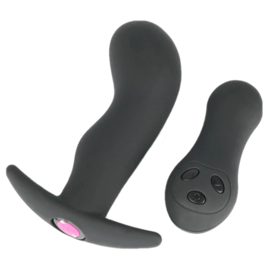 Remote Controlled Silicone Vibrating Butt Plug BDSM product view