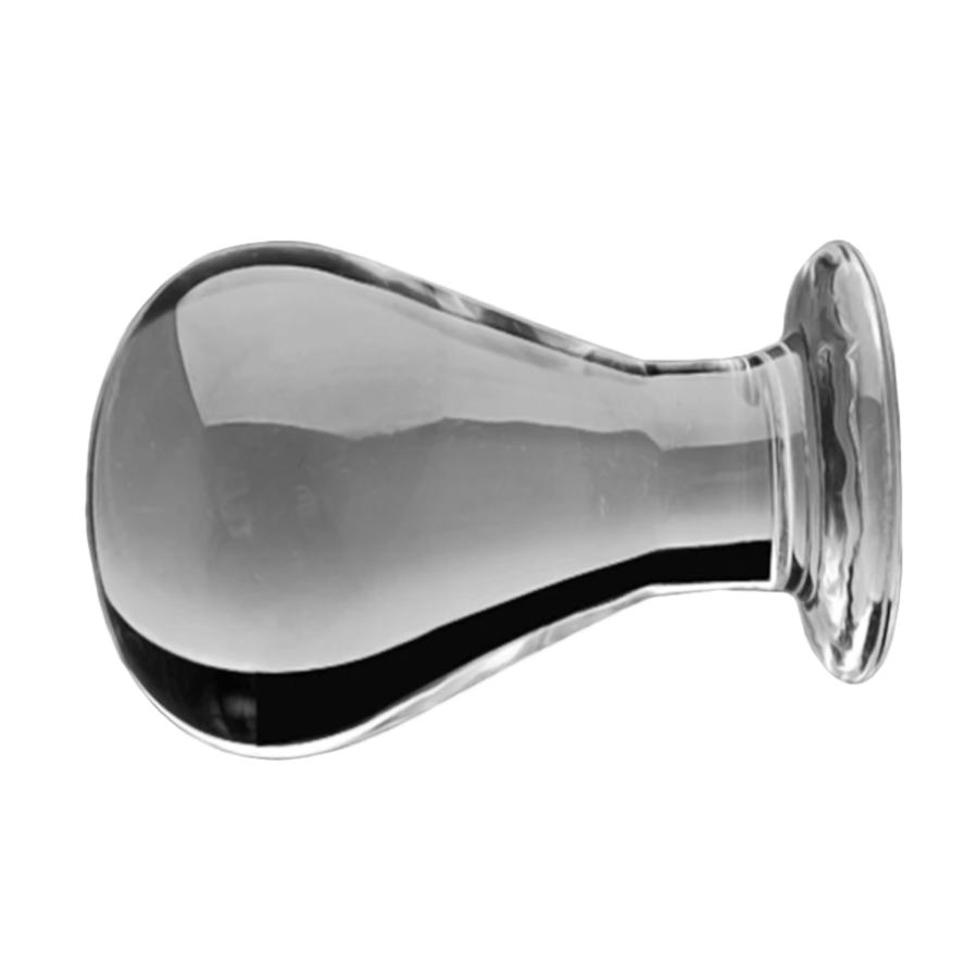 Bulb-Shaped Glass Butt Plug, gallery view 5