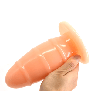 Football-Shaped Suction Cup Butt Plug