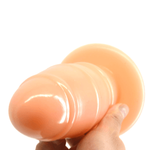 Football-Shaped Suction Cup Butt Plug