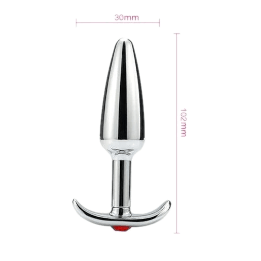 Erotic Random-Colored Jeweled Butt Plug, gallery view 10