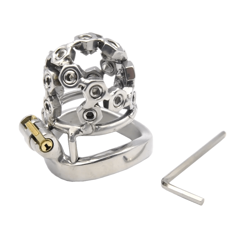 Gabriella Male Chastity Devices 1.57 inches long, gallery view 3
