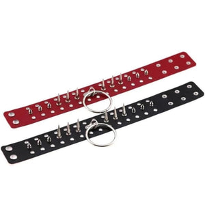 Spiked Bondage Submissive Collar