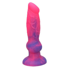 Lade das Bild in den Galerie-Viewer, Hundeknoten-Dildo zum Umschnallen, wasserdicht
