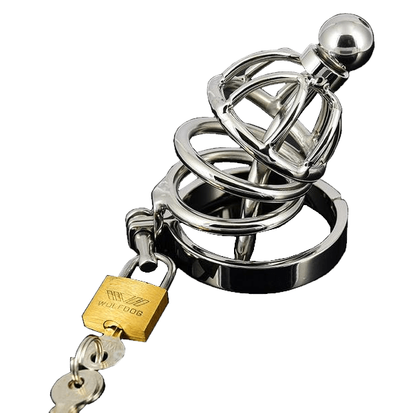 Naomi Chastity Cage 2.36 inches long product view