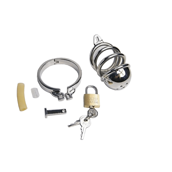 Audrey Chastity Cage 2.56 inches long, gallery view 3