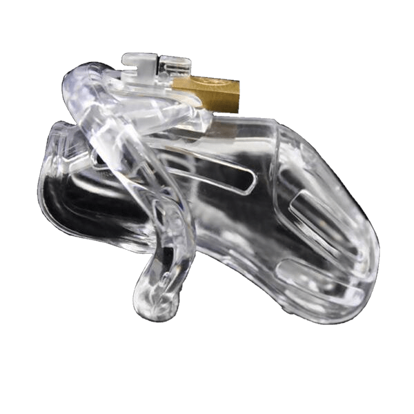 Emily Chastity Device 2.83 inches and 3.46 inches long product view