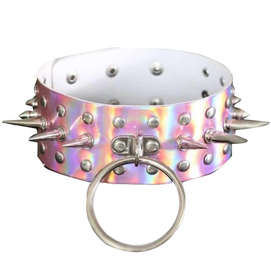 Spiked Bondage Submissive Collar, gallery view 19