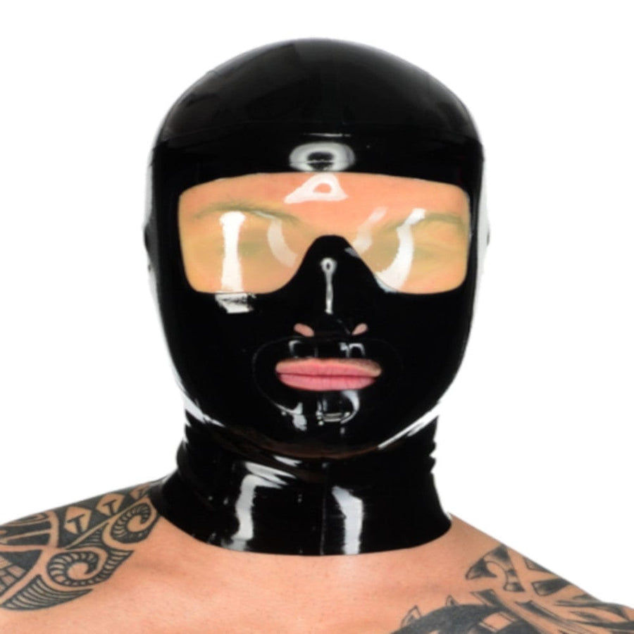 Helpless Predicament Latex Hood BDSM Gear BDSM product view