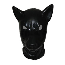 Charger l&#39;image dans la galerie, Masque de chien fétichiste pour jeu animalier BDSM
