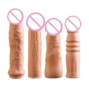 Beaver Beater Silicone Penis Extensions BDSM