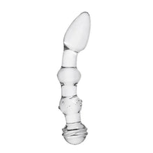 Load image into Gallery viewer, Personal Happiness Curved Glass Dildo
