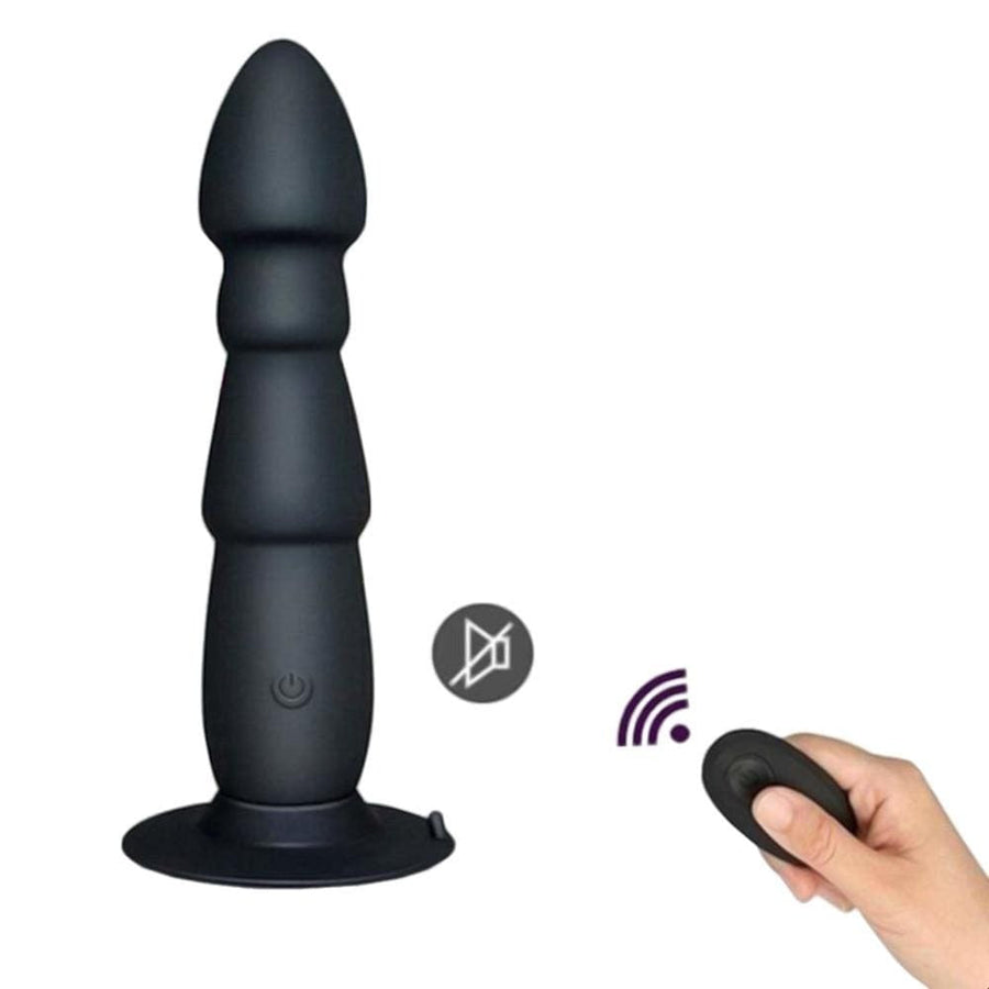 10-Speed Remote Controlled Vibrating Butt Plug, gallery view 10