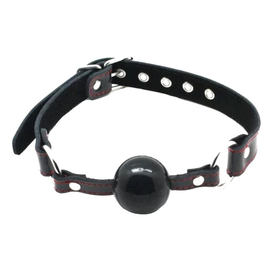 Drool Trainer Solid Rubber Ballgag BDSM, gallery view 5
