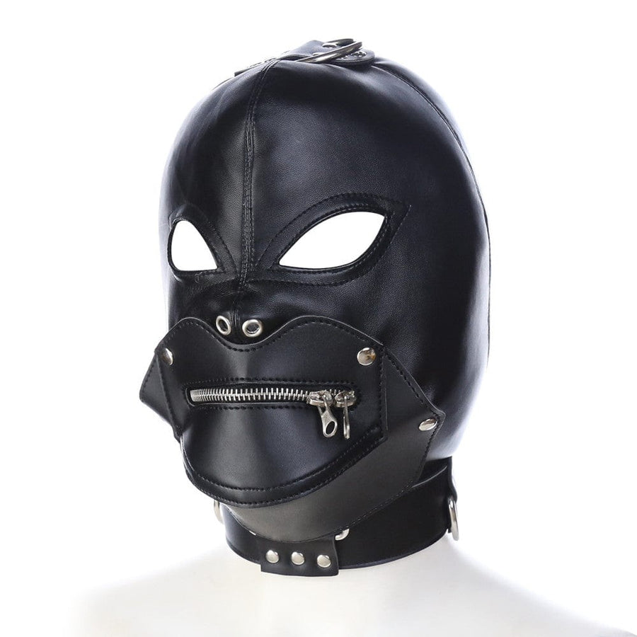 Leather Zipper Mask product view