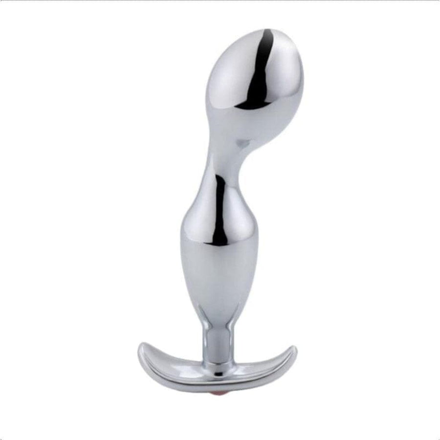 Jeweled Stainless Metal Butt Plug BDSM, gallery view 3