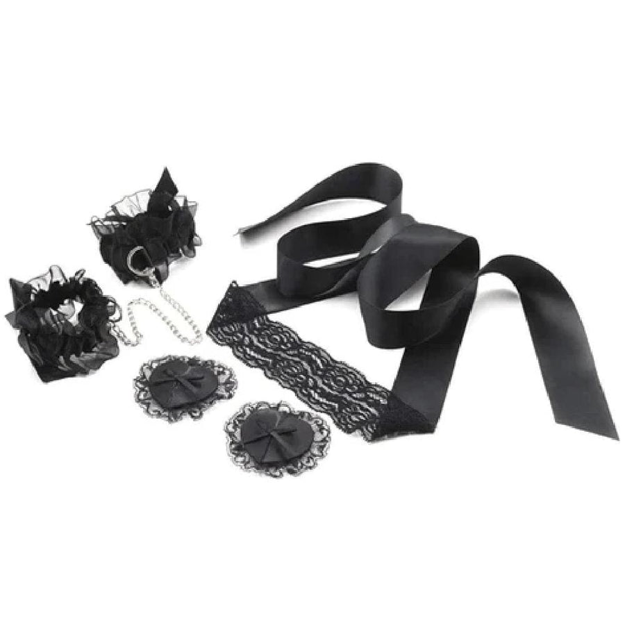 Racy Daisy 3- Piece Lace Bondage Set BDSM product view