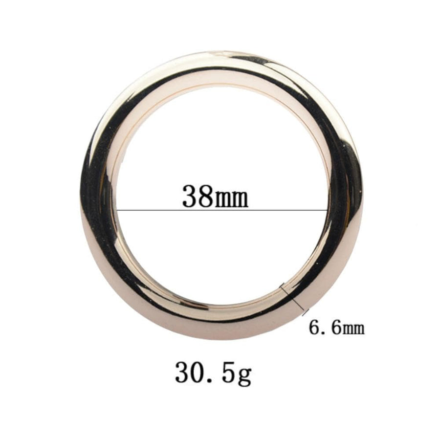 Gold Cock Ring | Penile Exerciser Gold Cock Ring BDSM, gallery view 5