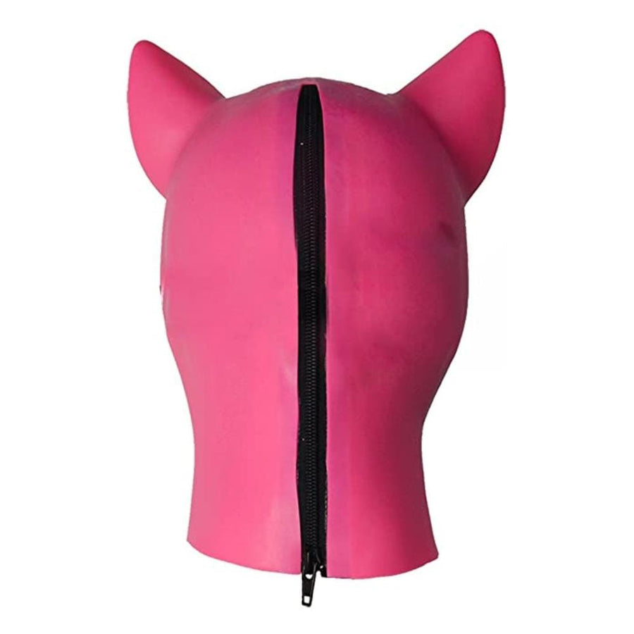 Animal Fetish Latex Pig Mask BDSM, gallery view 3