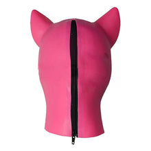 Load image into Gallery viewer, Animal Fetish Latex Pig Mask BDSM
