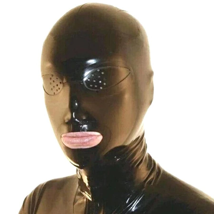 Blackout Overload Rubber Mask BDSM product view