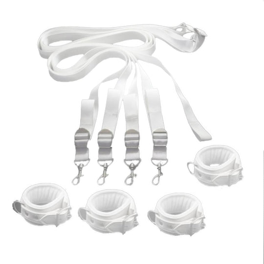 Slut Favorite Padded Bed Cuffs BDSM product view