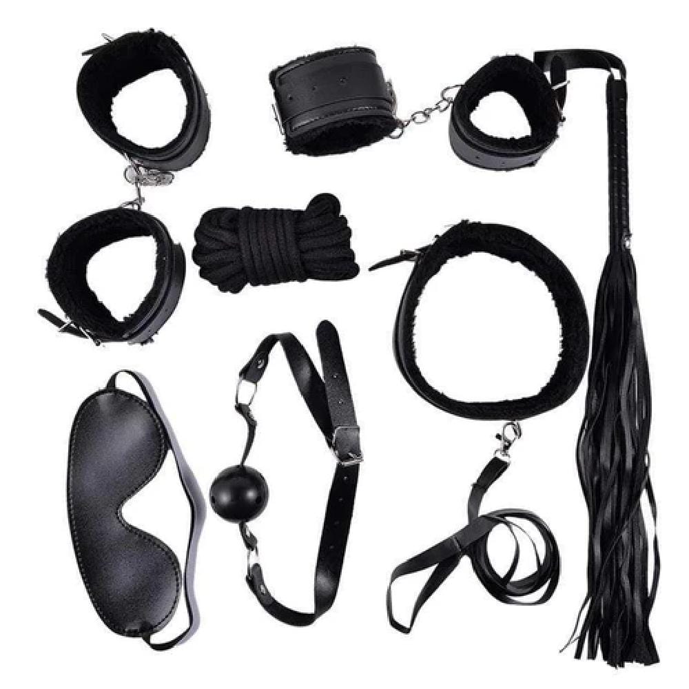 Please and Tease 7-teiliges Bondage-Set BDSM
