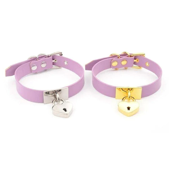 Trendy Heartsy Locking Day Collar product view