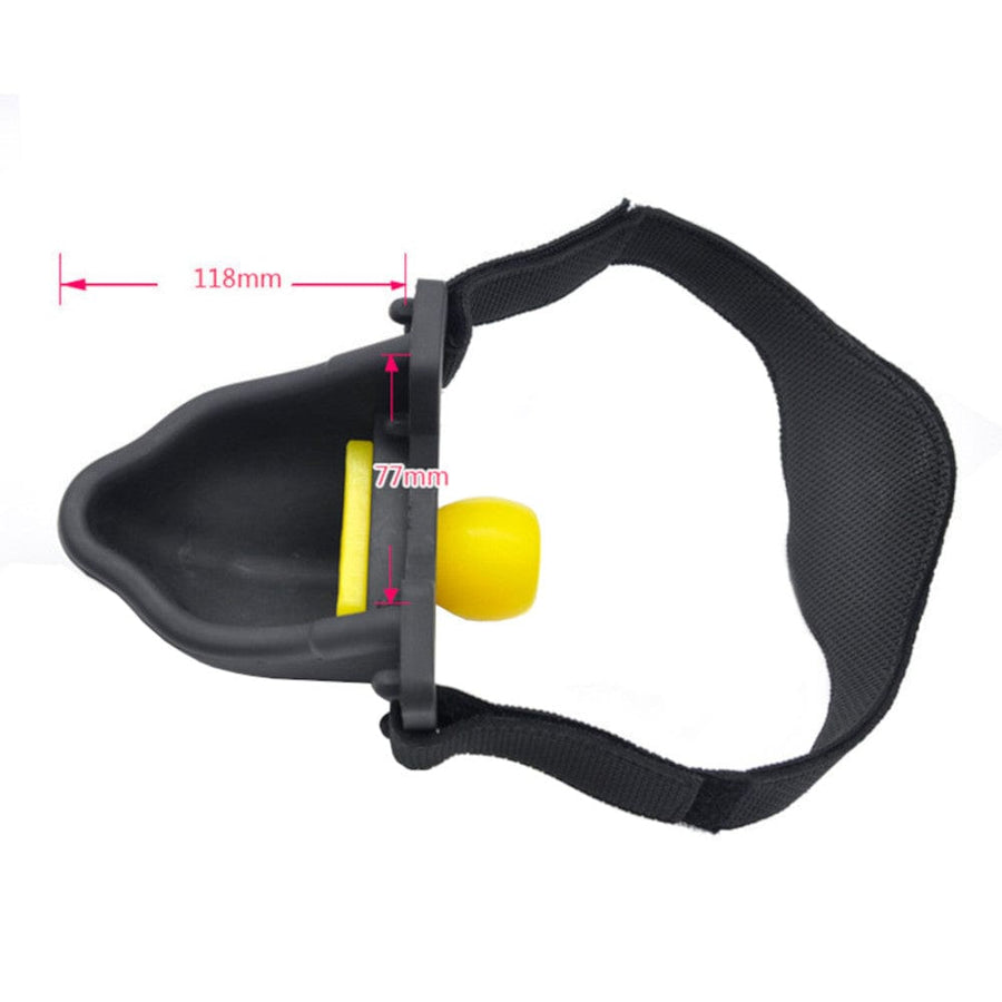 Drink Some Piss Urinal Gag BDSM, gallery view 5