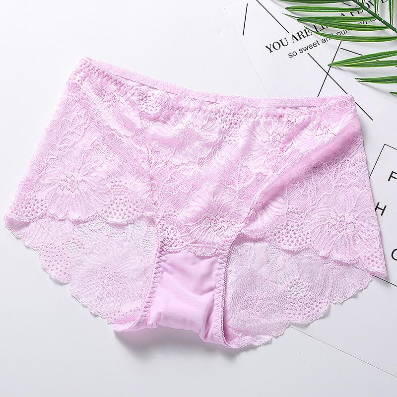 Sexy lace cutout high waist XL product view