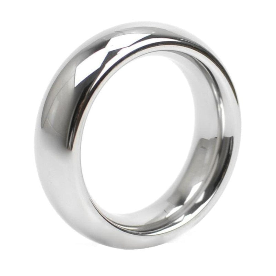 Ejaculation Enhancer Silver Cock Ring BDSM, gallery view 5