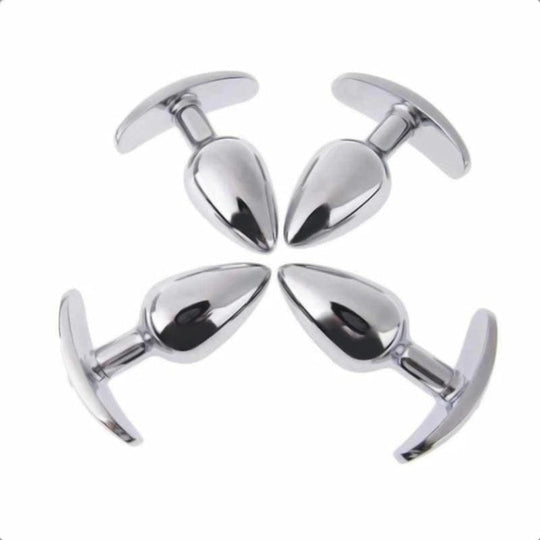 Beginner Jeweled Butt Plug with Removable Base BDSM product view