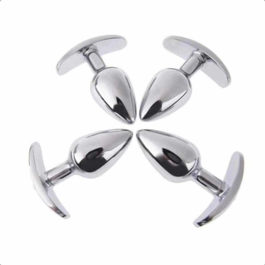 Beginner Jeweled Butt Plug with Removable Base BDSM product view