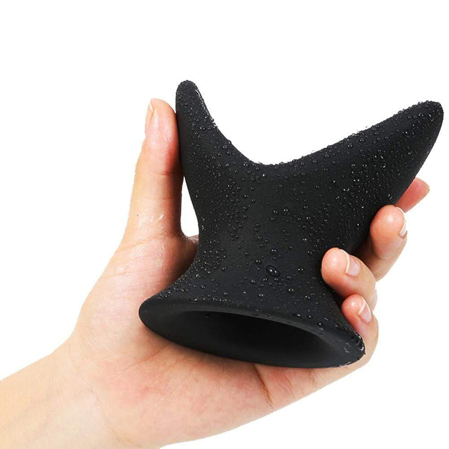 V-Shaped Silicone Hollow Butt Plug, gallery view 2