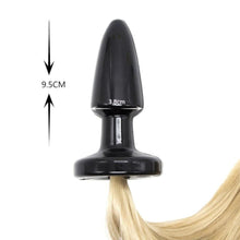 Lade das Bild in den Galerie-Viewer, Wunderschöner blonder Pferdeschwanz-Buttplug BDSM
