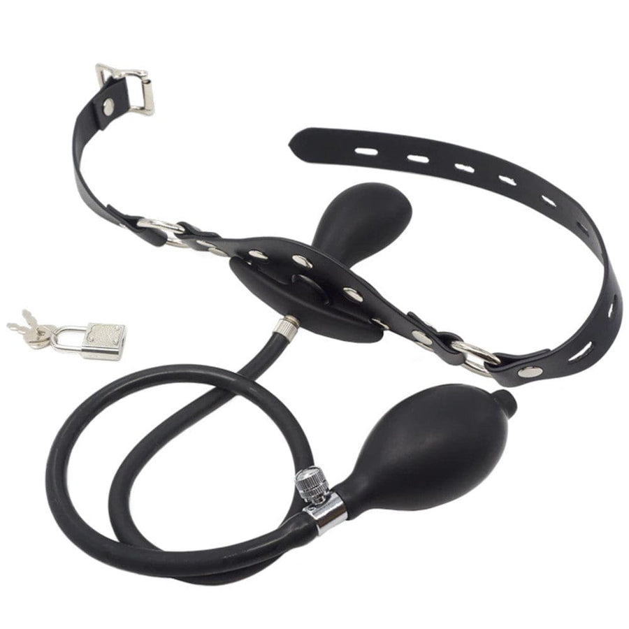 Power Play Silicone Inflatable Gag BDSM product view