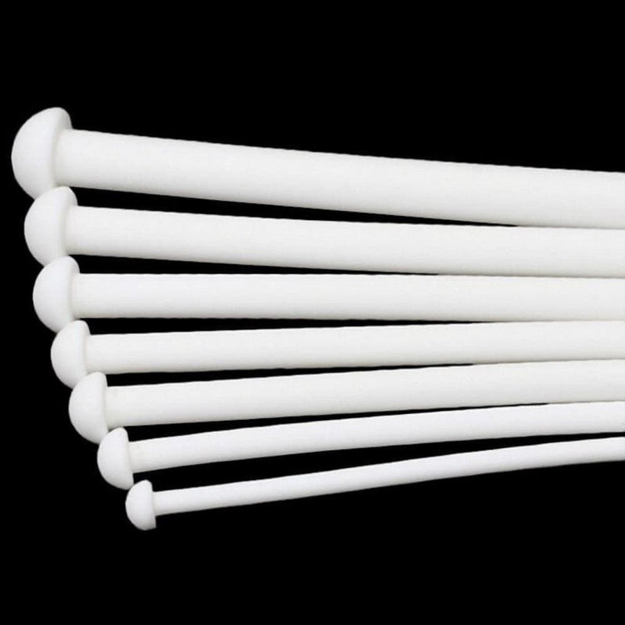 Stimulating White Urethral Sounds Silicone Penis Plug, gallery view 6