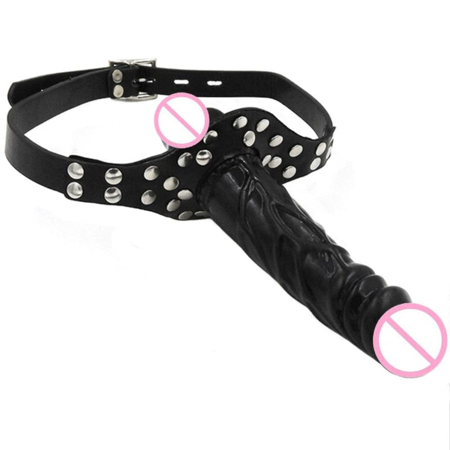 Couple's Double Ended Dildo Gag BDSM product view