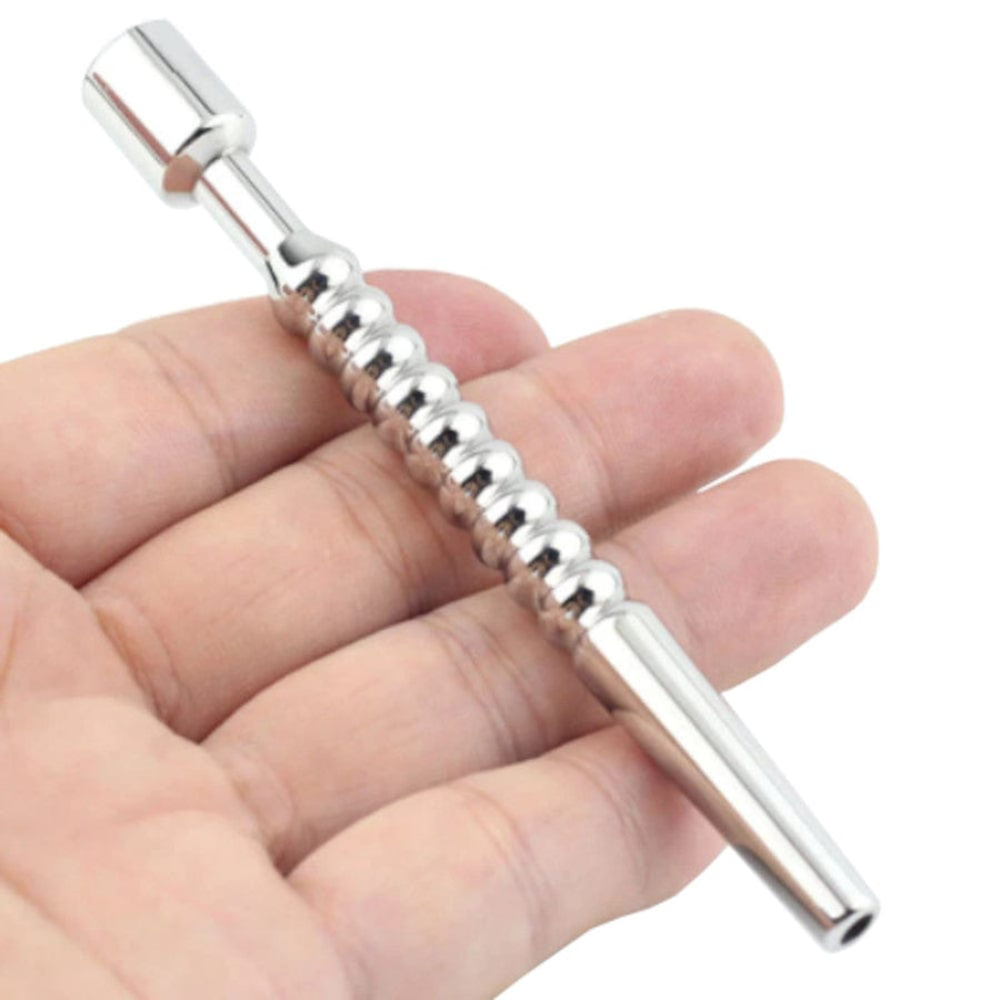 Stainless Cum Thru Urethral Sound BDSM, gallery view 4