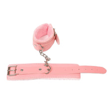 Charger l&#39;image dans la galerie, Jolies menottes roses en fourrure BDSM
