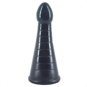 Großer, böser, kegelförmiger Analdildo BDSM