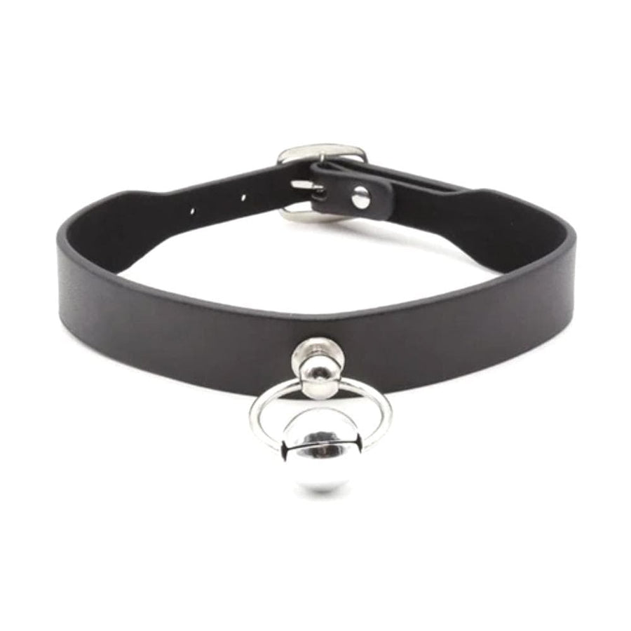 Faux Leather Puppy Play Collar product view