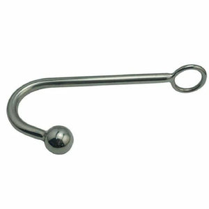 Stainless-Steel Various Bead Sizes Anal Hook 9 Inches Long