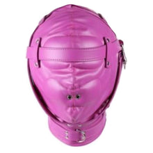 Load image into Gallery viewer, Gothic Leather S&amp;M Mask BDSM
