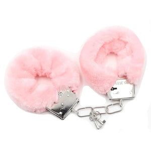 Beginner's Pink Furry Handcuffs BDSM