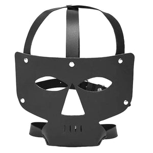 Loser Perfect Leather Fetish Mask BDSM